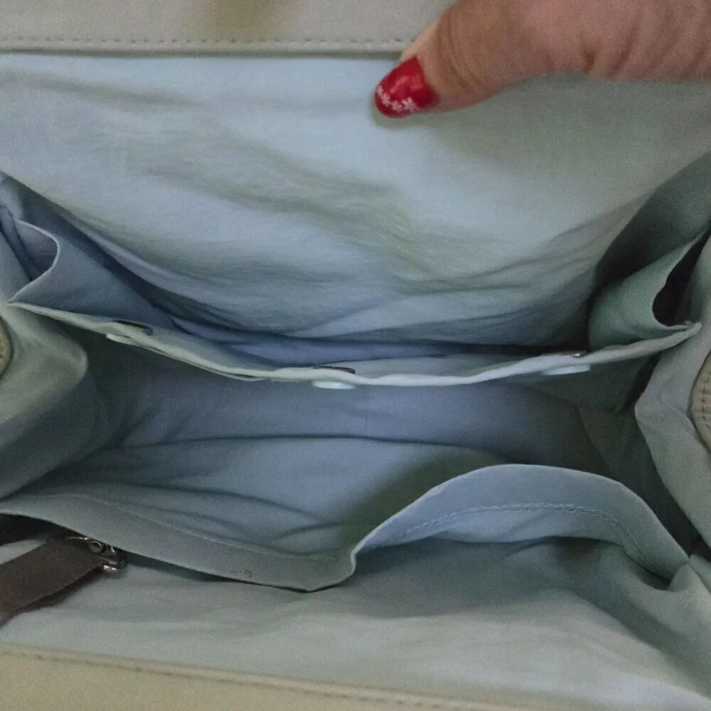 Petunia Pickle Bottom Diaper Bag Tote Mint Green Floral